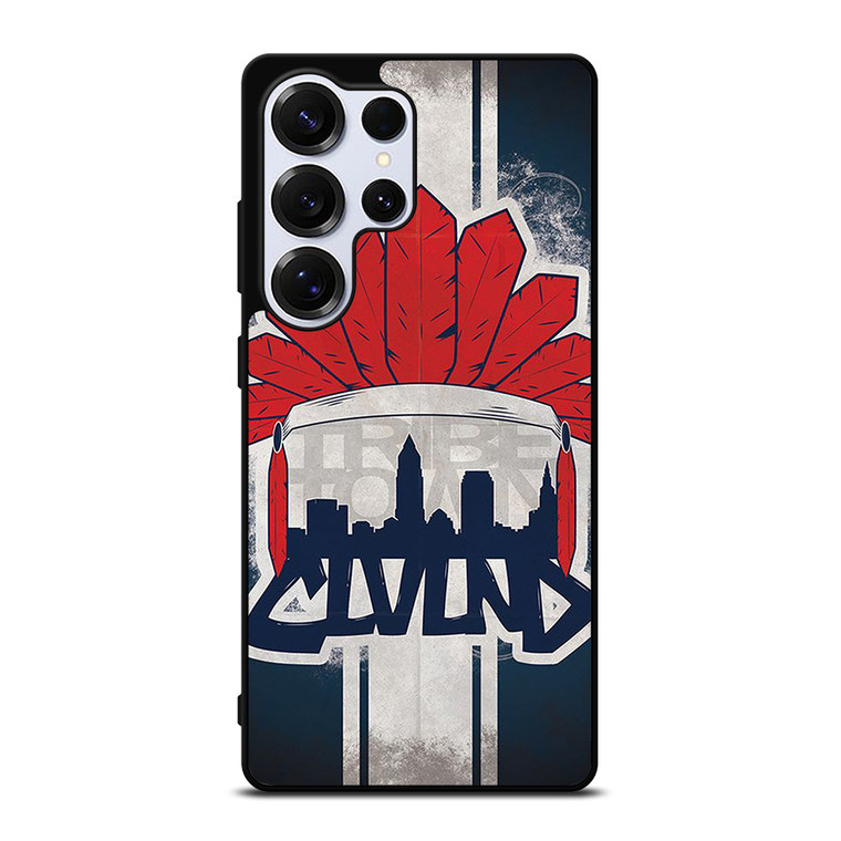 CLEVELAND INDIANS LOGO BASEBALL TEAM TRIBE TOWN Samsung Galaxy S25 Ultra Case Cover