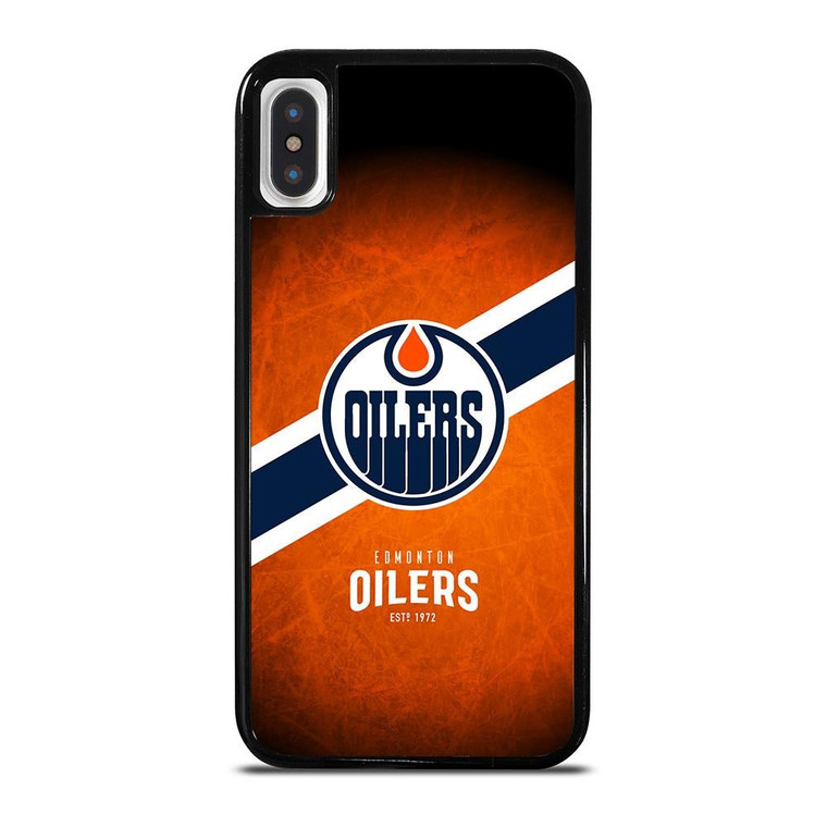 EDMONTON OILERS LOGO iPhone X / XS Case Cover