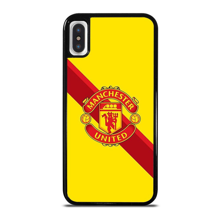 MANCHESTER UNITED FOOTBALL CLUB LOGO iPhone X / XS Case Cover