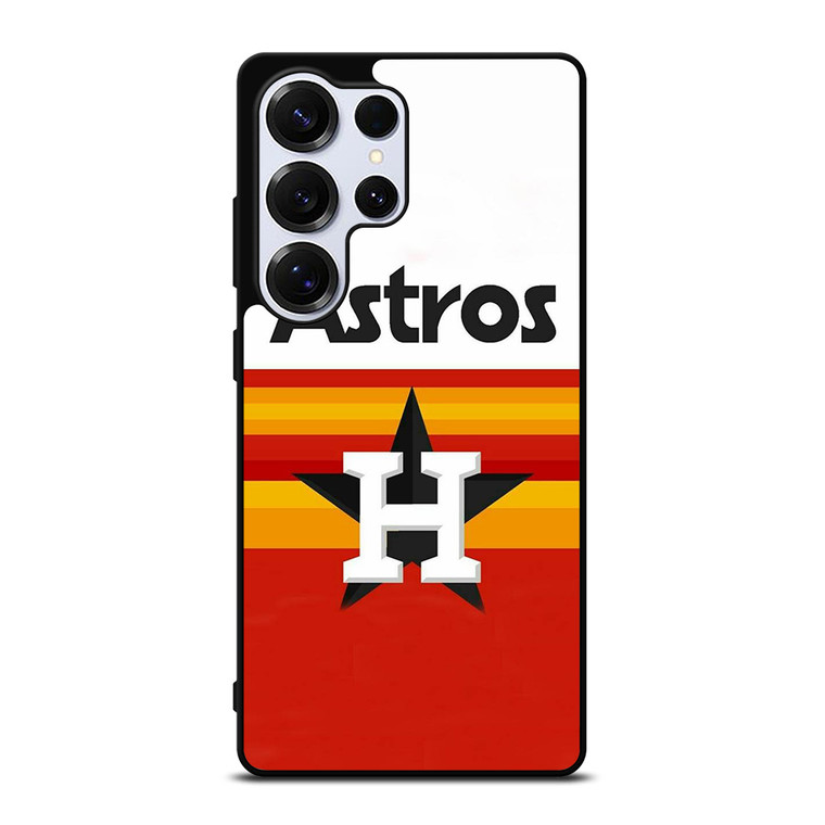 HOUSTON ASTROS MLB ICON Samsung Galaxy S25 Ultra Case Cover