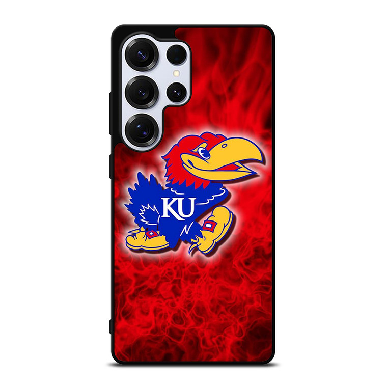 KANSAS JAYHAWKS BASKETBALL UNIVERSITY Samsung Galaxy S25 Ultra Case Cover