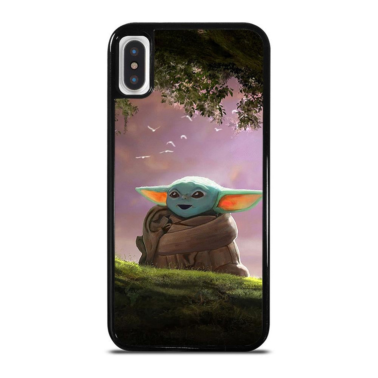 BABY YODA STAR WARS iPhone X / XS Case Cover