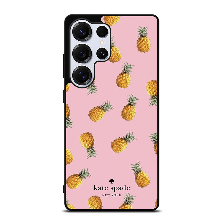 KATE SPADE NEW YORK LOGO PINEAPPLES Samsung Galaxy S25 Ultra Case Cover