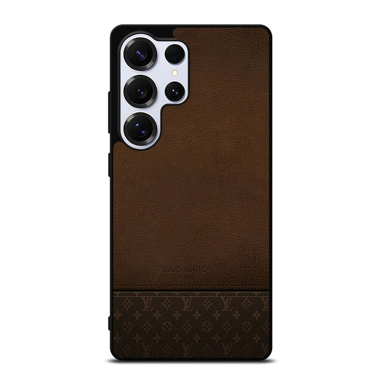 LOUIS VUITTON PARIS LV LOGO LEATHER BAG Samsung Galaxy S25 Ultra Case Cover