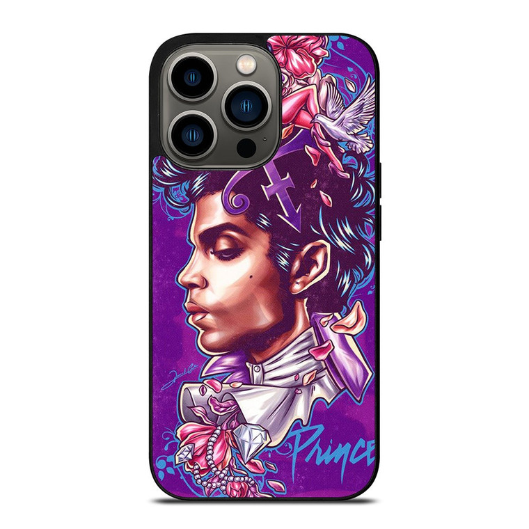 PRINCE PURPLE RAIN ART iPhone 13 Pro Case Cover