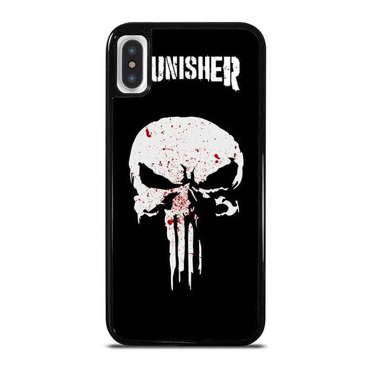 THE PUNISHER MARVEL LOGO iPhone X / XS Case Cover