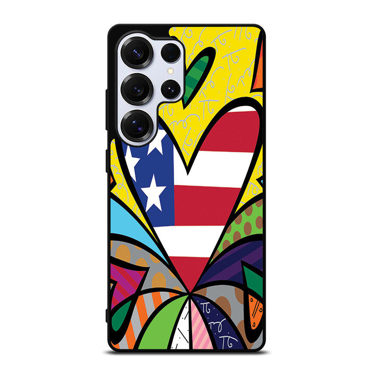 ROMERO BRITTO LOVE NEW 2 Samsung Galaxy S25 Ultra Case Cover