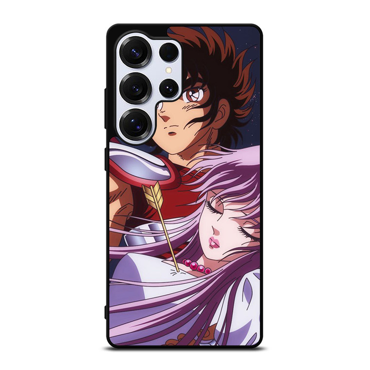 SAINT SEIYA PEGASUSAND PRINCESS ATHENA Samsung Galaxy S25 Ultra Case Cover