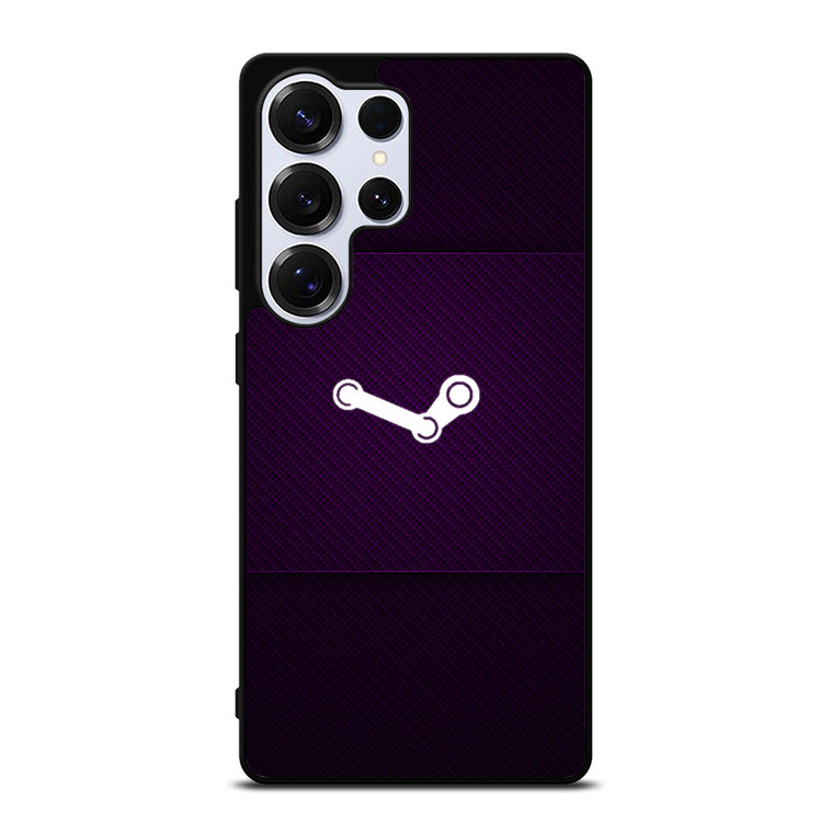STEAM GAME PURPLE ICON Samsung Galaxy S25 Ultra Case Cover
