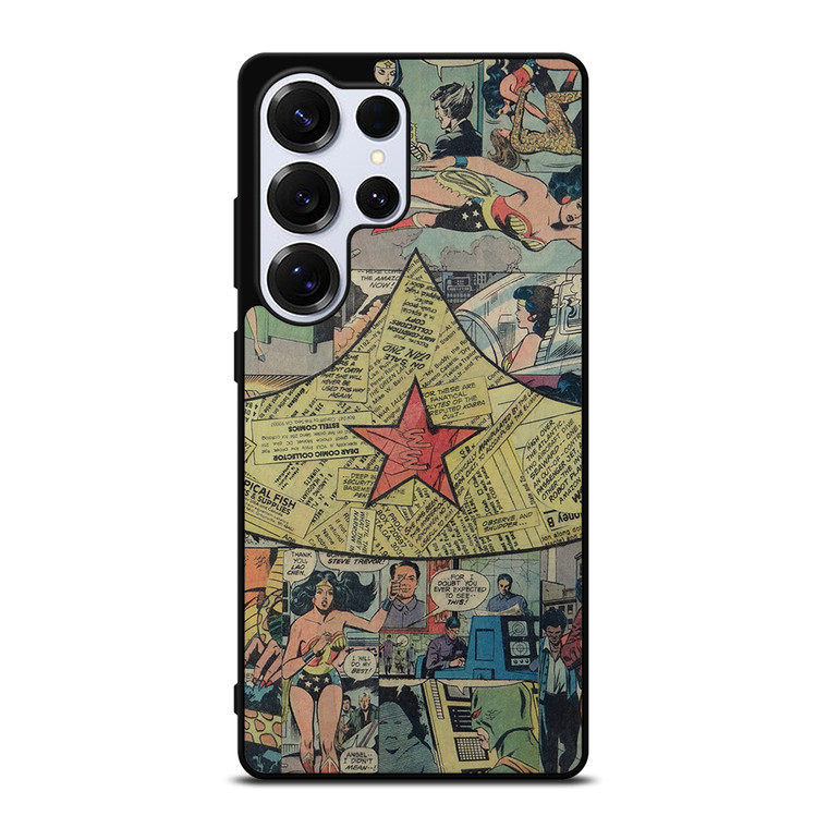 WONDER WOMAN COLLAGE Samsung Galaxy S25 Ultra Case Cover