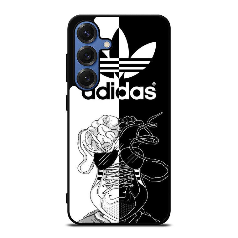 ADIDAS BLACK & WHITE Samsung Galaxy S25 Case Cover