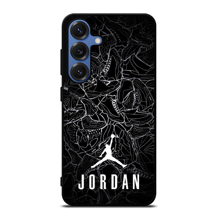 AIR JORDAN SHOES COLLAGE LOGO Samsung Galaxy S25 Case Cover