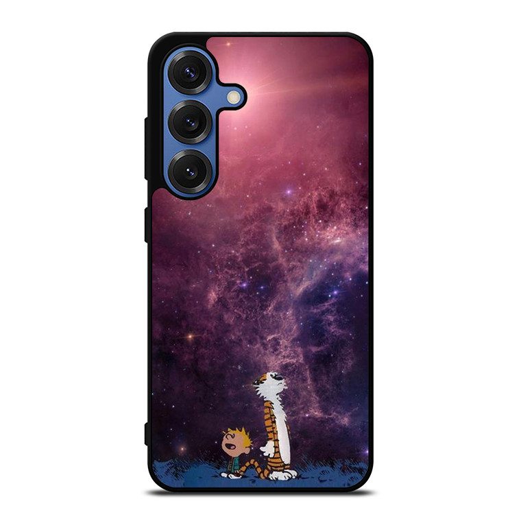 CALVIN AND HOBES NEBULA Samsung Galaxy S25 Case Cover