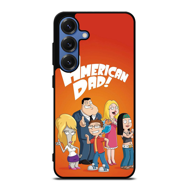 CARTOON AMERICAN DAD SERIES Samsung Galaxy S25 Case Cover