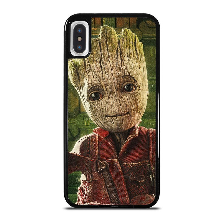 BABY GROOT CUTE iPhone X / XS Case Cover