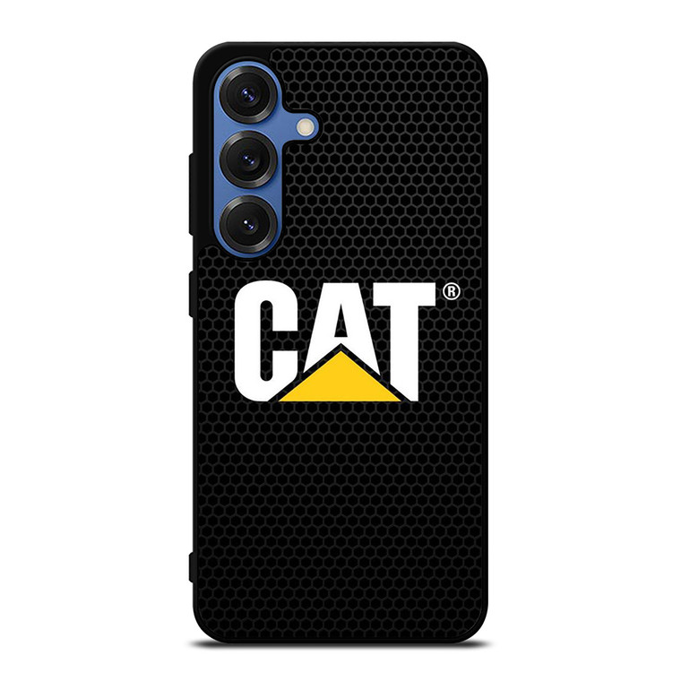 CATERPILLAR CAT LOGO TRACTOR METAL ICON Samsung Galaxy S25 Case Cover
