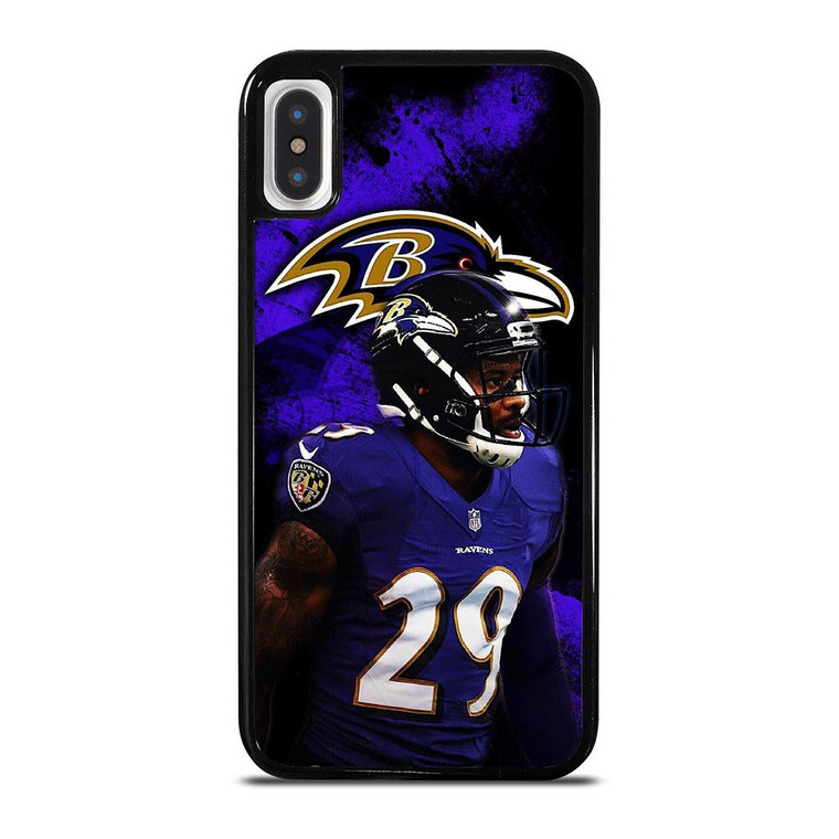 BALTIMORE RAVENS MARLON HUMPHREY 29 NFL iPhone X / XS Case Cover