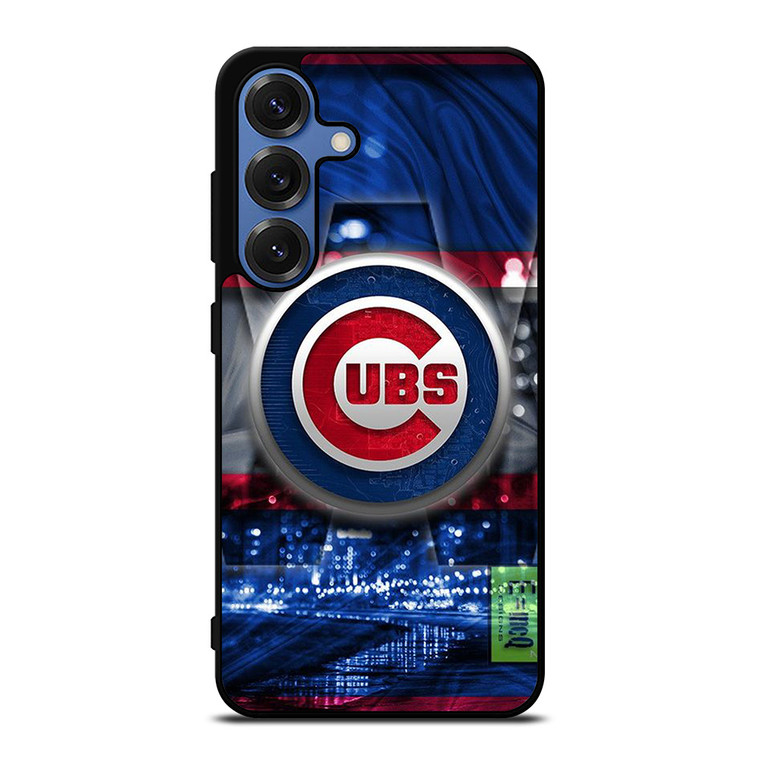 CHICAGO CUBS UBS LOGO Samsung Galaxy S25 Case Cover