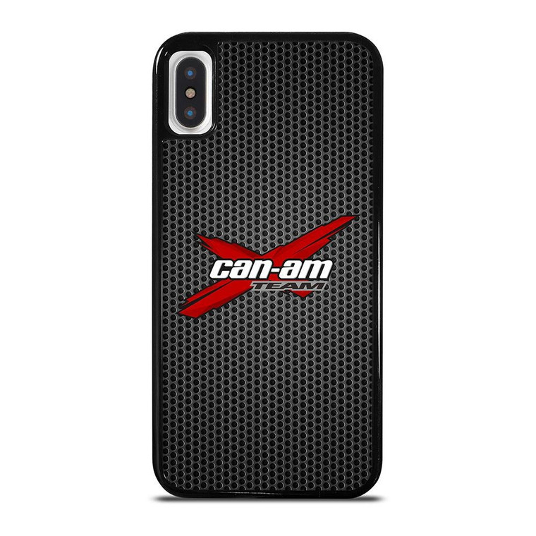 CAN AM X TEAM METAL LOGO iPhone X / XS Case Cover