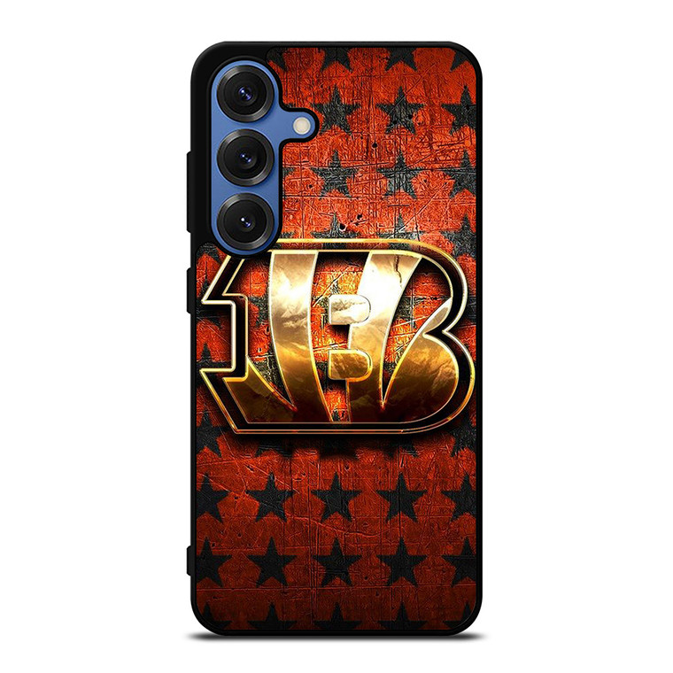 CINCINNATI BENGALS FOOTBALL TEAM LOGO Samsung Galaxy S25 Case Cover