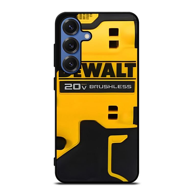 DEWALT TOOL LOGO BRUSHLESS 2 Samsung Galaxy S25 Case Cover