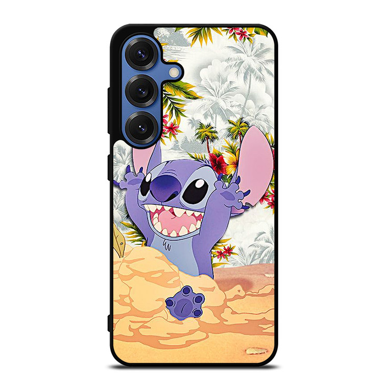 DISNEY LILO & STITCH VINTAGE FLORAL Samsung Galaxy S25 Case Cover