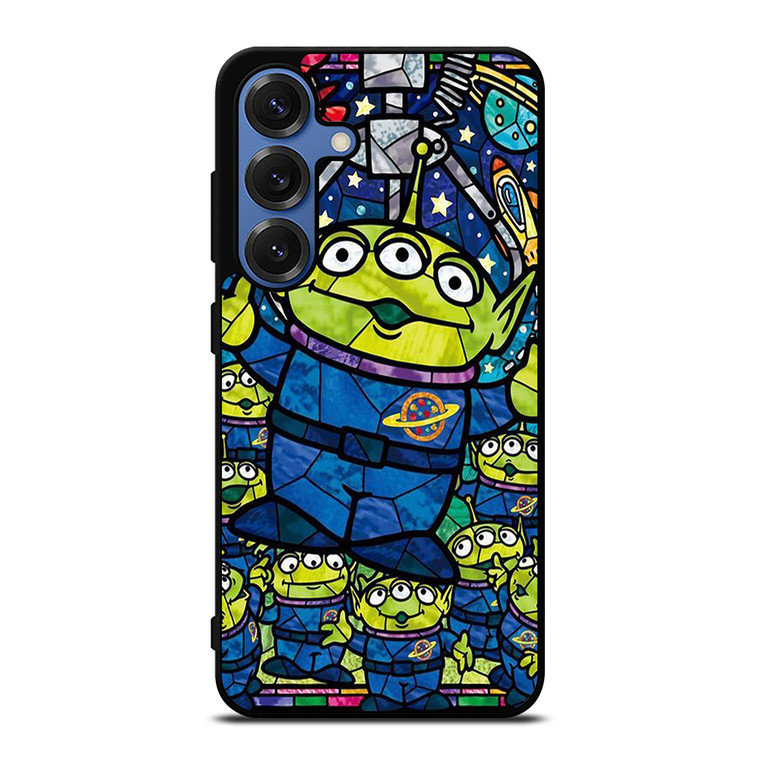 DISNEY TOY STORY ALIEN ART GLASS Samsung Galaxy S25 Case Cover