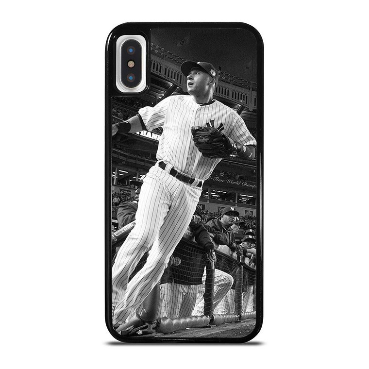DEREK JETER NEW YORK YANKEES BASEBALL iPhone X / XS Case Cover