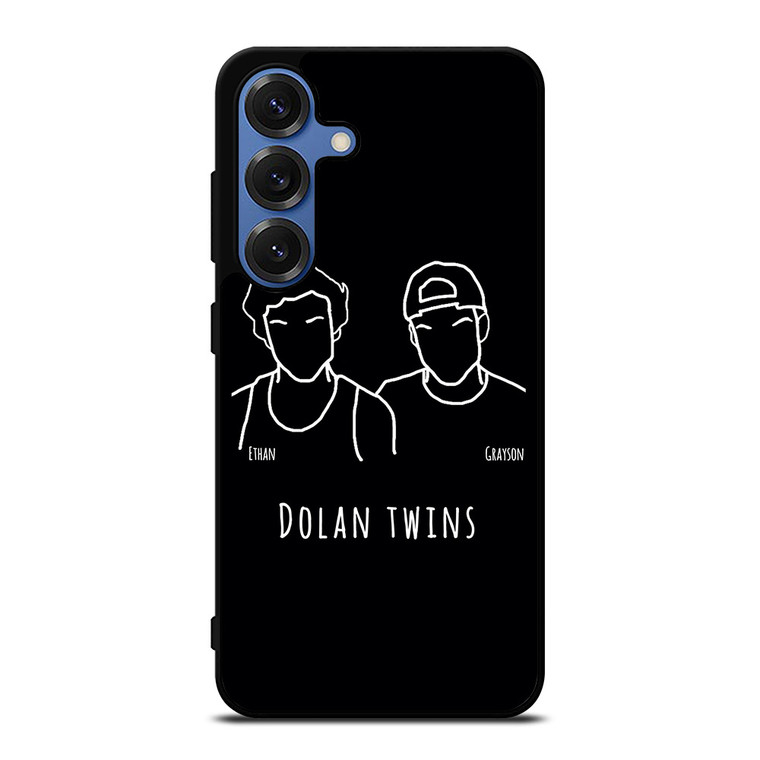 DOLAN TWINS DRAWING CARTOON Samsung Galaxy S25 Case Cover