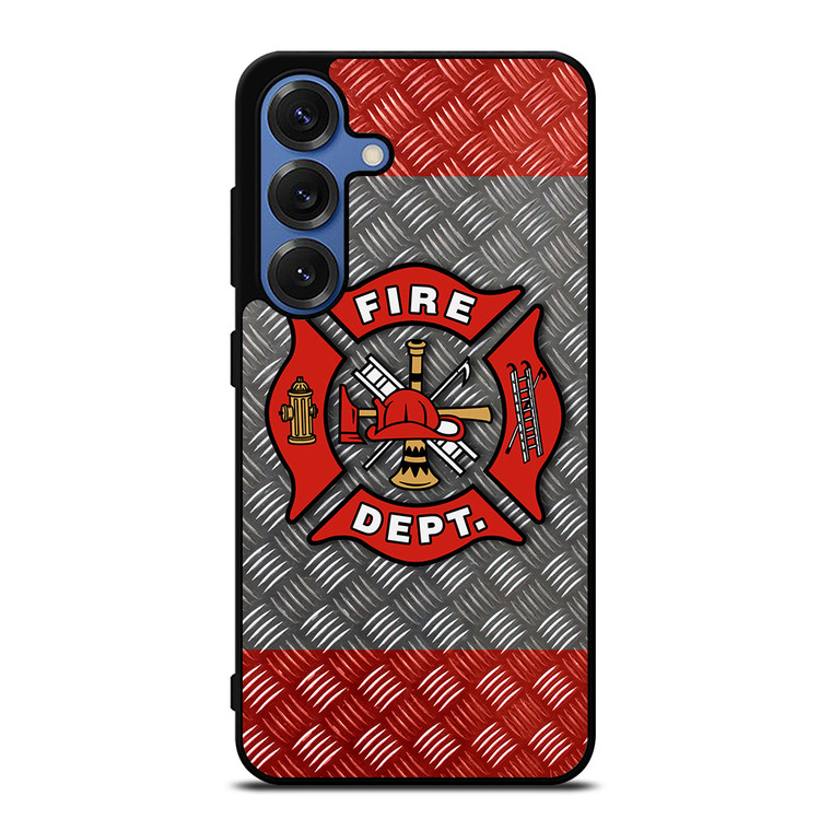 FIREFIGHTER FIREMAN PLATE Samsung Galaxy S25 Case Cover