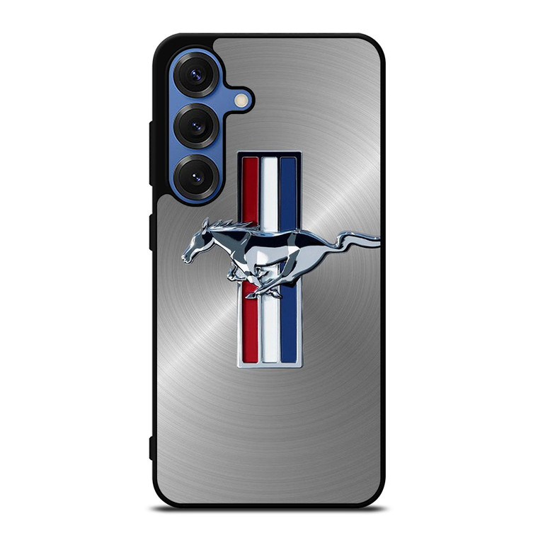 FORD MUSTANG METAL EMBLEM LOGO Samsung Galaxy S25 Case Cover