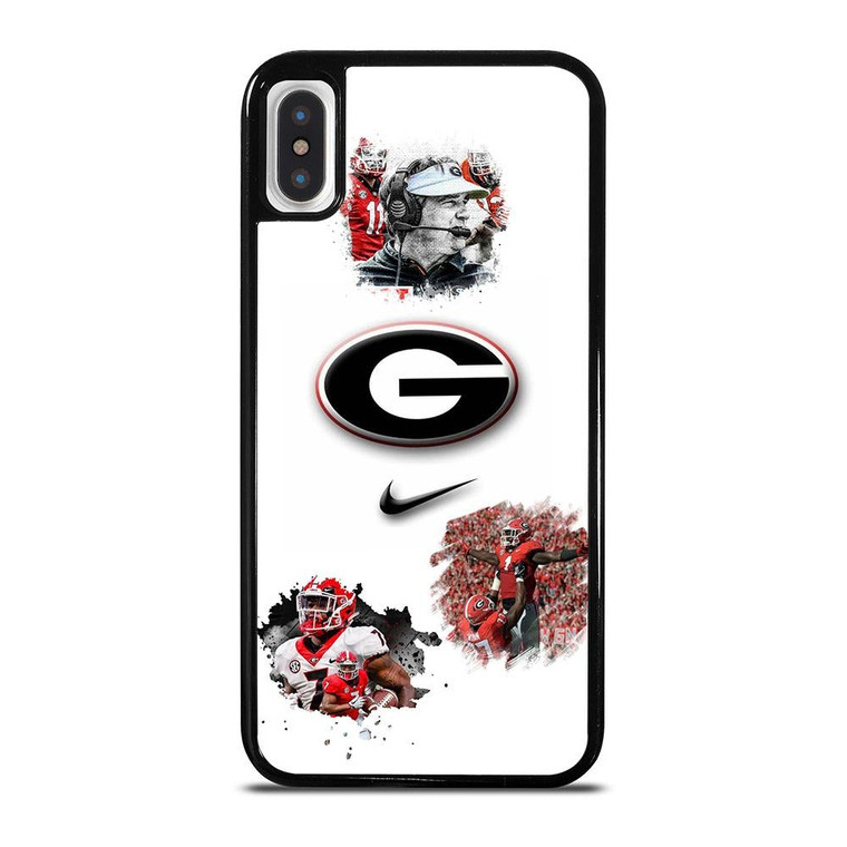 GEORGIA BULLDOGS UGA FOOTBALL iPhone X / XS Case Cover