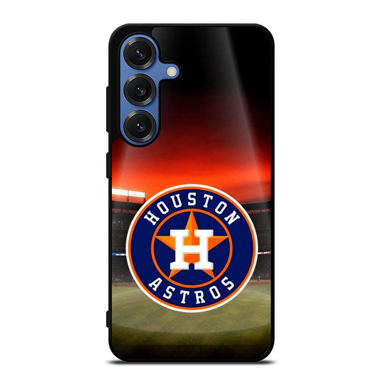 HOUSTON ASTROS MLB ICON 2 Samsung Galaxy S25 Case Cover