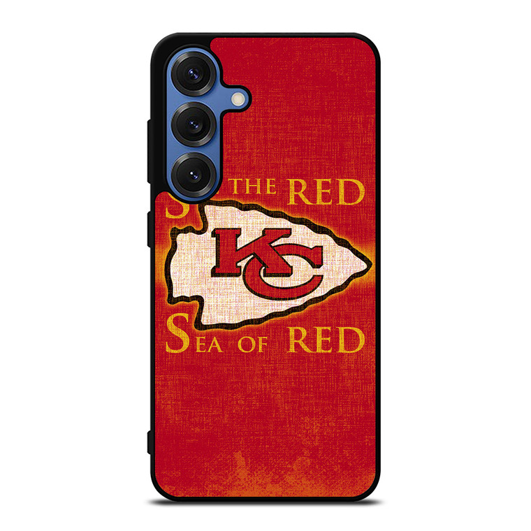 KANSAS CITY CHIEFS NFL Samsung Galaxy S25 Case Cover