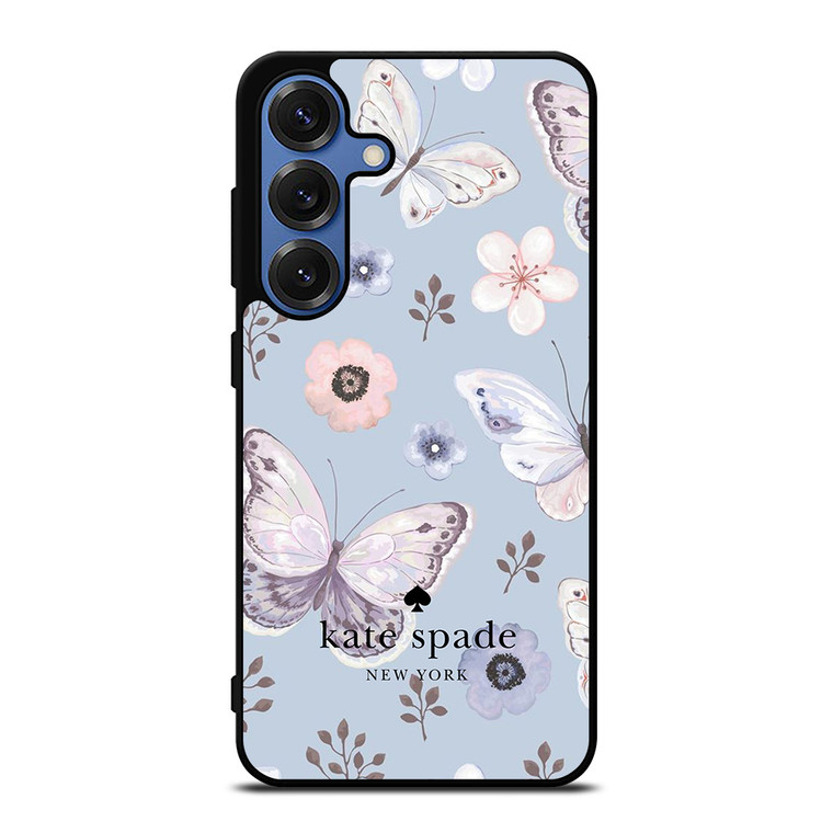 KATE SPADE NEW YORK LOGO BUTTERFLY PATTERN Samsung Galaxy S25 Case Cover