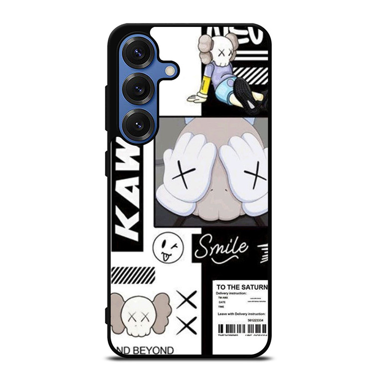 KAWS ICON SMILE Samsung Galaxy S25 Case Cover
