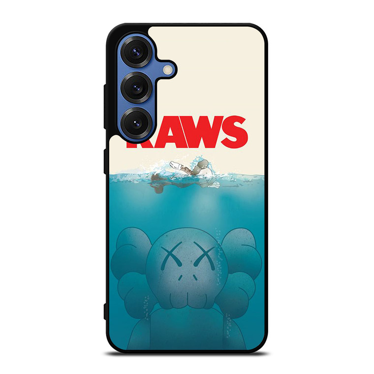 KAWS JAWS ICON FUNNY Samsung Galaxy S25 Case Cover