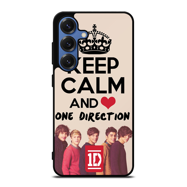 KEEP CALM AND LOVE ONE DIRECTION Samsung Galaxy S25 Case Cover