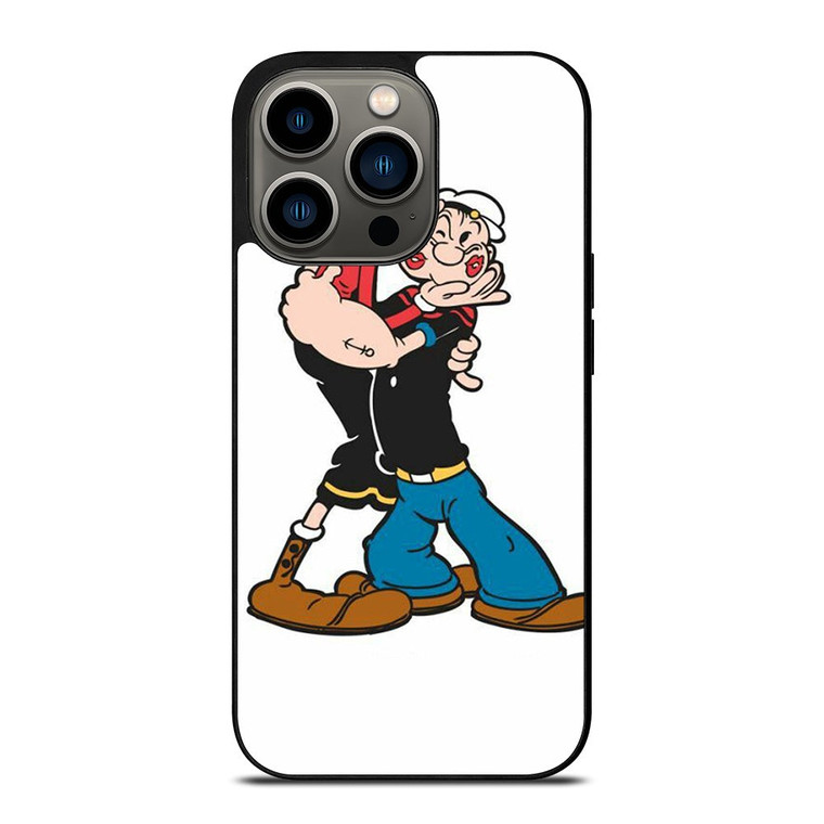 POPEYE AND OLIVE LOVE iPhone 13 Pro Case Cover