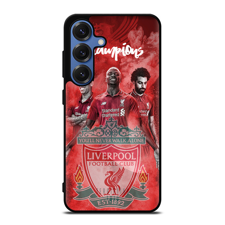 LIVERPOOL FC TRIO FIRMINO MANE SALAH Samsung Galaxy S25 Case Cover