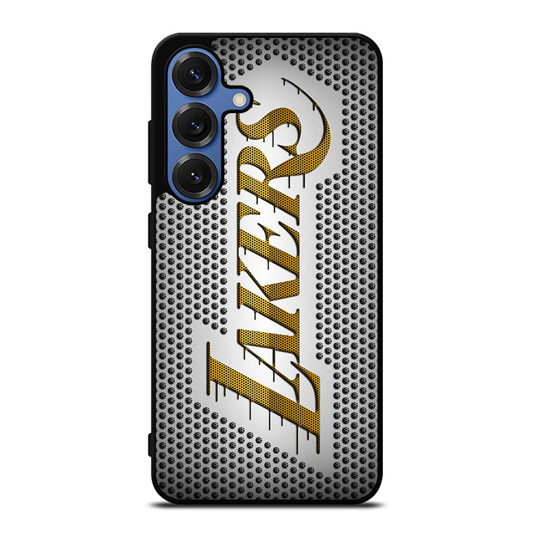 LOS ANGELES LAKERS METAL LOGO Samsung Galaxy S25 Case Cover