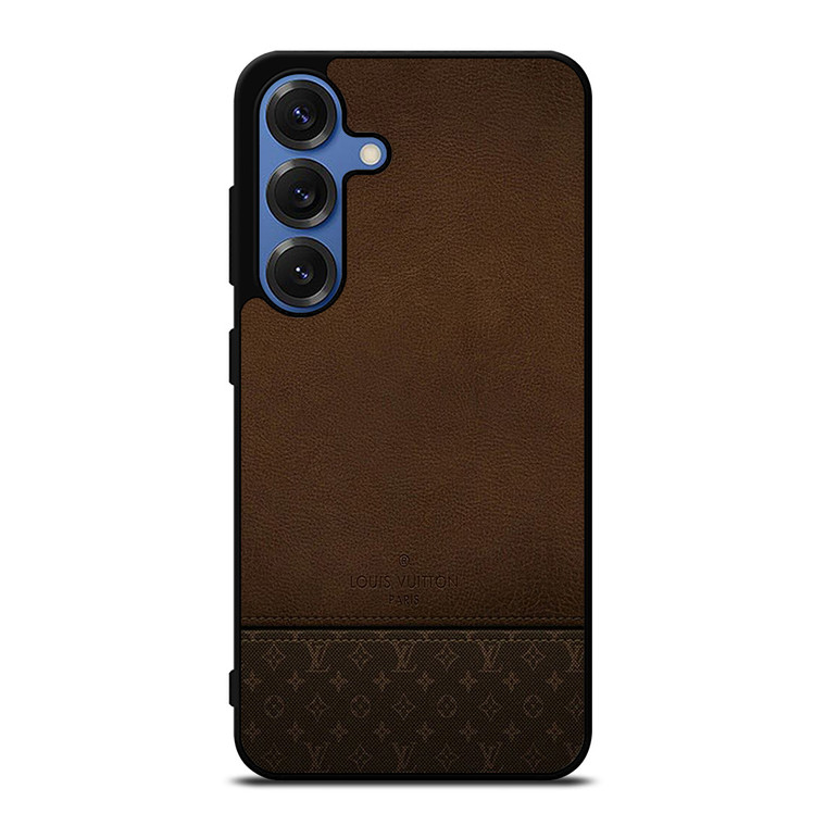 LOUIS VUITTON PARIS LV LOGO LEATHER BAG Samsung Galaxy S25 Case Cover