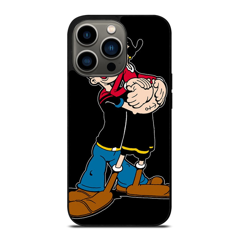 POPEYE AND OLIVE CARTOON iPhone 13 Pro Case Cover
