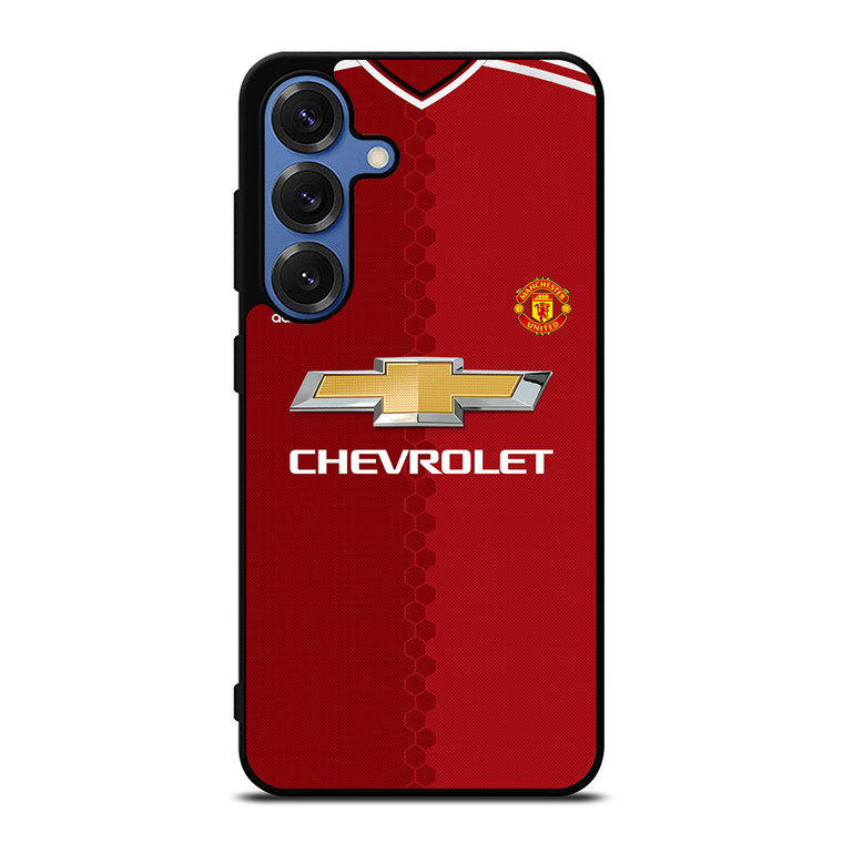 MANCHESTER UNITED FC JERSEY Samsung Galaxy S25 Case Cover