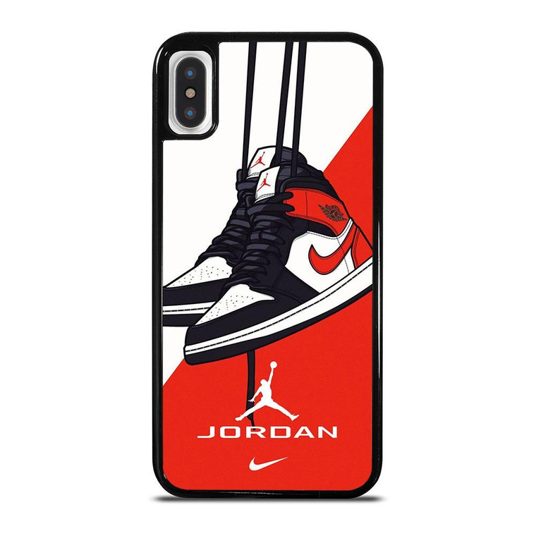 NIKE AIR JORDAN SNEAKERS iPhone X / XS Case Cover