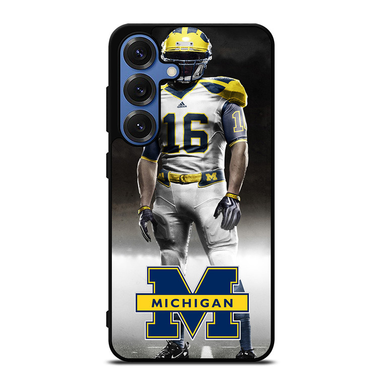 MICHIGAN WOLVERINES Samsung Galaxy S25 Case Cover