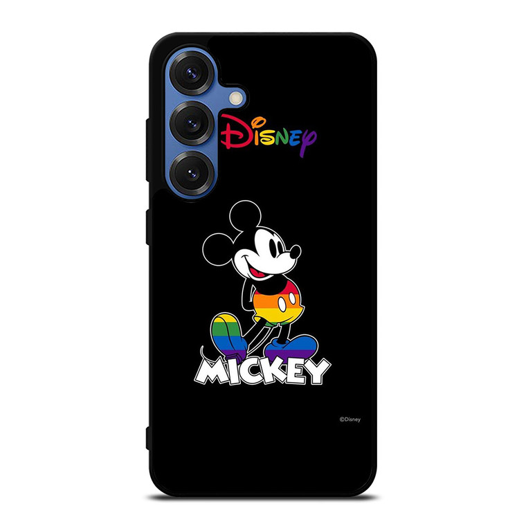 MICKEY MOUSE CARTOON BLACK DISNEY Samsung Galaxy S25 Case Cover
