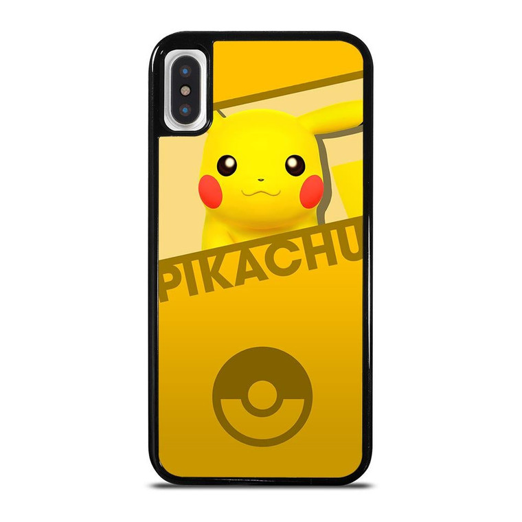 POKEMON PIKACHU SMASH BROS iPhone X / XS Case Cover