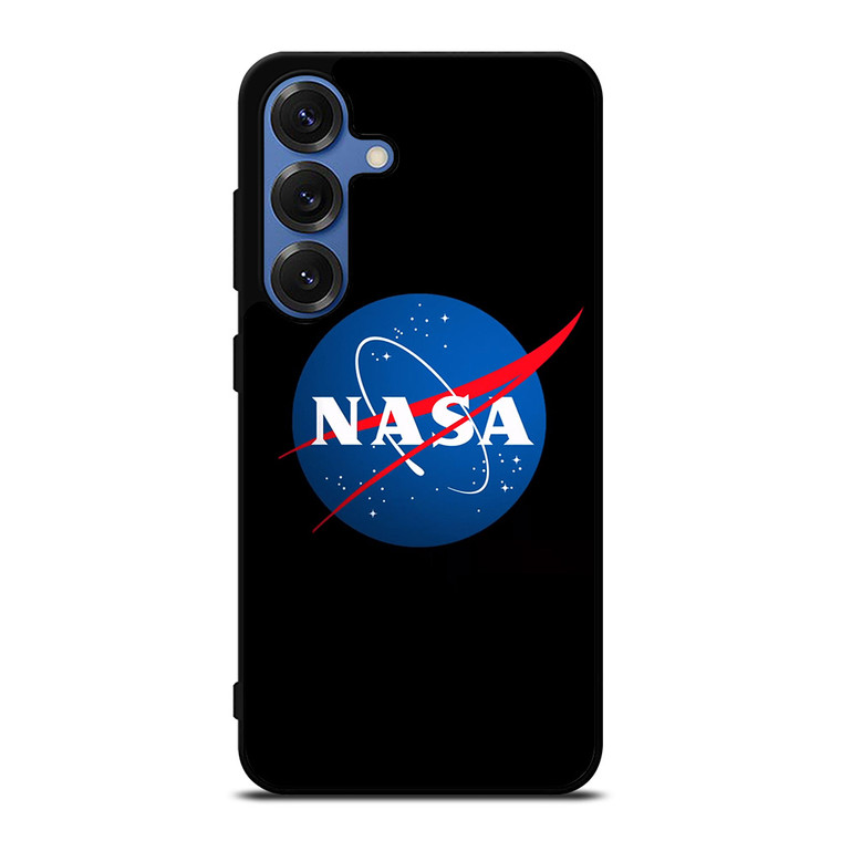 NASA LOGO BLACK Samsung Galaxy S25 Case Cover