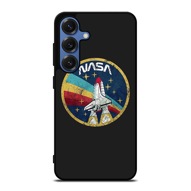 NASA RETRO CLASSIC LOGO Samsung Galaxy S25 Case Cover